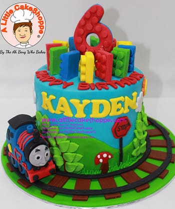 Best Customised Cake Singapore custom cake 2D 3D birthday cake cupcakes desserts wedding corporate events anniversary fondant fresh cream buttercream cakes alittlecakeshoppe a little cake shoppe compliments review singapore bakers SG cakeshop ah beng who bakes thomas and friends train lego